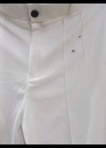 White Wide Leg Pants