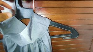 Mealeor Grey Halter Neck Maxi Dress | Tie Back