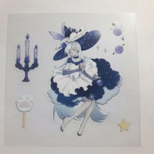 Voilet Dream Garden Stickers