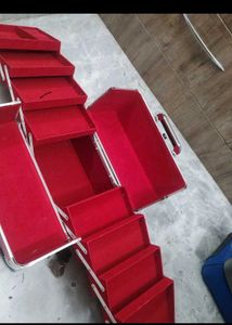 Vanity Box (Pink&amp; Silver)