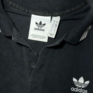 Adidas Black Polo T-Shirt