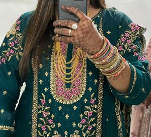 Elegant Embroidered pakistani Salwar Suit