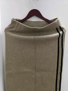 imported Striped Knit Skirt winter