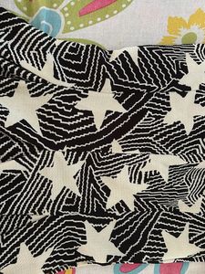 Star Print A-Line Dress
