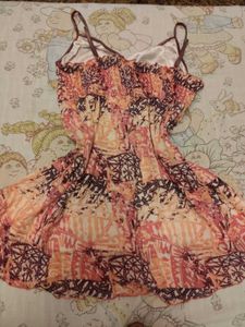 Boho Print Asymmetrical Detail Top