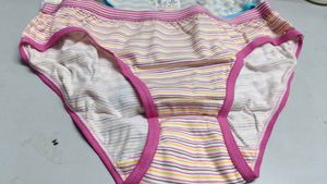 Striped Cotton Panties (Set of 3)