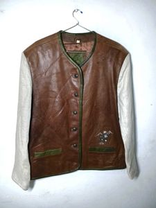 Unique Brown Leather Jacket