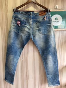 Burberry London Blue Washed Denim Skinny Jeans
