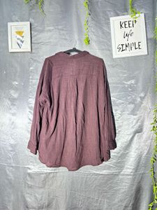 Oversized Button-Up Shirt