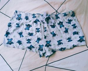 Cute Stitch Pajama Shorts