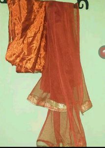 Stunning copper Embroidered Gown