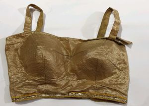 Designer Golden Blouse