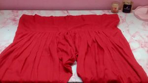 Vibrant Red Patiala Pants