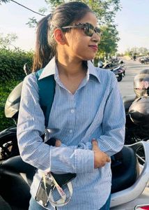 Striped Button-Down Shirt