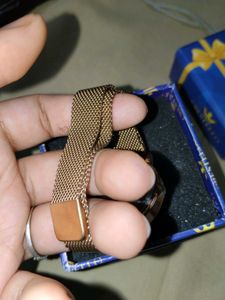 Crestello Gold Mesh Watch