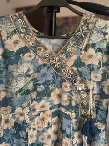 Beautiful Floral Kurta 🔥🩷