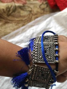 Royal Blue Tassel Necklace 💙