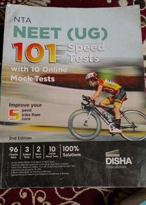 NTA NEET (UG) 101 Speed Tests Book