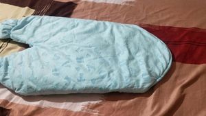 soft light blue baby carry nest