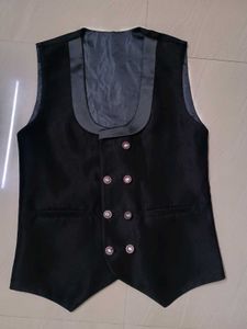 Black Formal Vest
