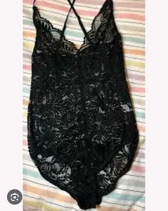 Black Lace Bodysuit -