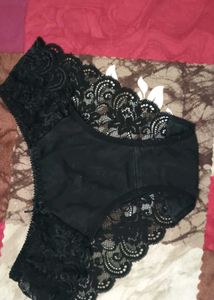 Lace Briefs with Satin Bow 5