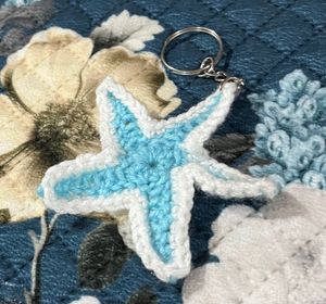 Lavender Crochet Seashell Bag