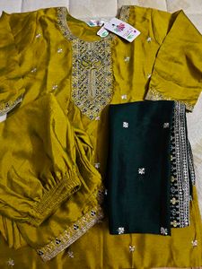 Elegant Embroidered Kurta Set