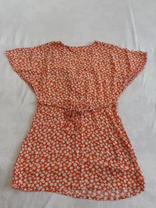 MANGO brand Floral Print to