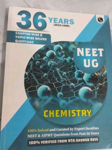 NEET UG Chemistry 36 Years Solved Questions