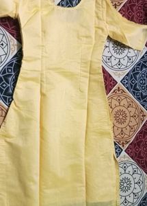 Elegant Yellow Kurta Set with Dupatta