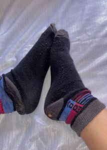 Comfy Striped Ankle Socks