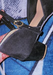 Black Suede Heels