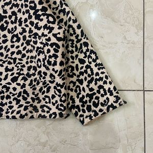 Leopard Print Jacket ( reversible)