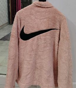 Cozy Pink Nike Fleece Jacket
