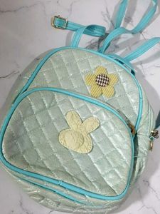Cute Pastel Bunny & Flower Backpack