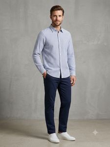 Classic Striped Men's Shirt