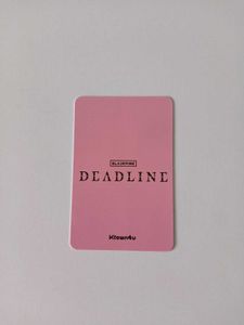 JISOO PHOTOCARD