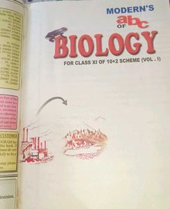 Textbook ABC of Biology Vol. I - Class XI
