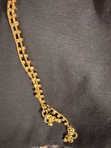 Elegant Gold Anklet with Bells