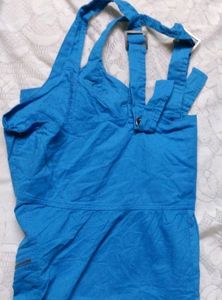 Blue Crop Top