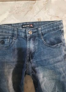 Blue Wash Denim Jeans