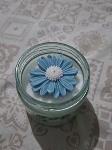 Daisy Flower Candle