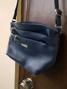Navy Blue Crossbody Bag
