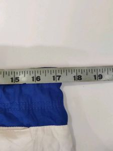 Hollister Blue &amp; White Striped Swim Shorts