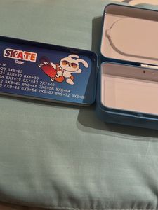 Skate Rabbit Pencil Box Case