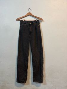 H&M Classic Black Wash Wide Leg Jeans