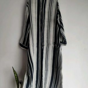 Striped Cotton Kurta with bottom