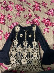Elegant Embroidered Kurta