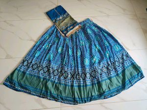 Beautiful Blue Lehenga Choli Set